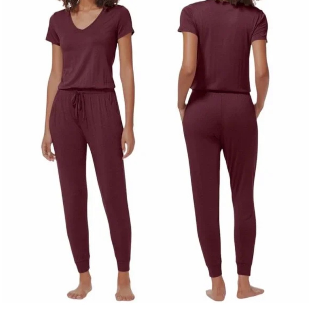 NWOT Tommy John Burgundy Jumpsuit